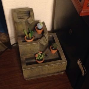 Inside waterfall  it work